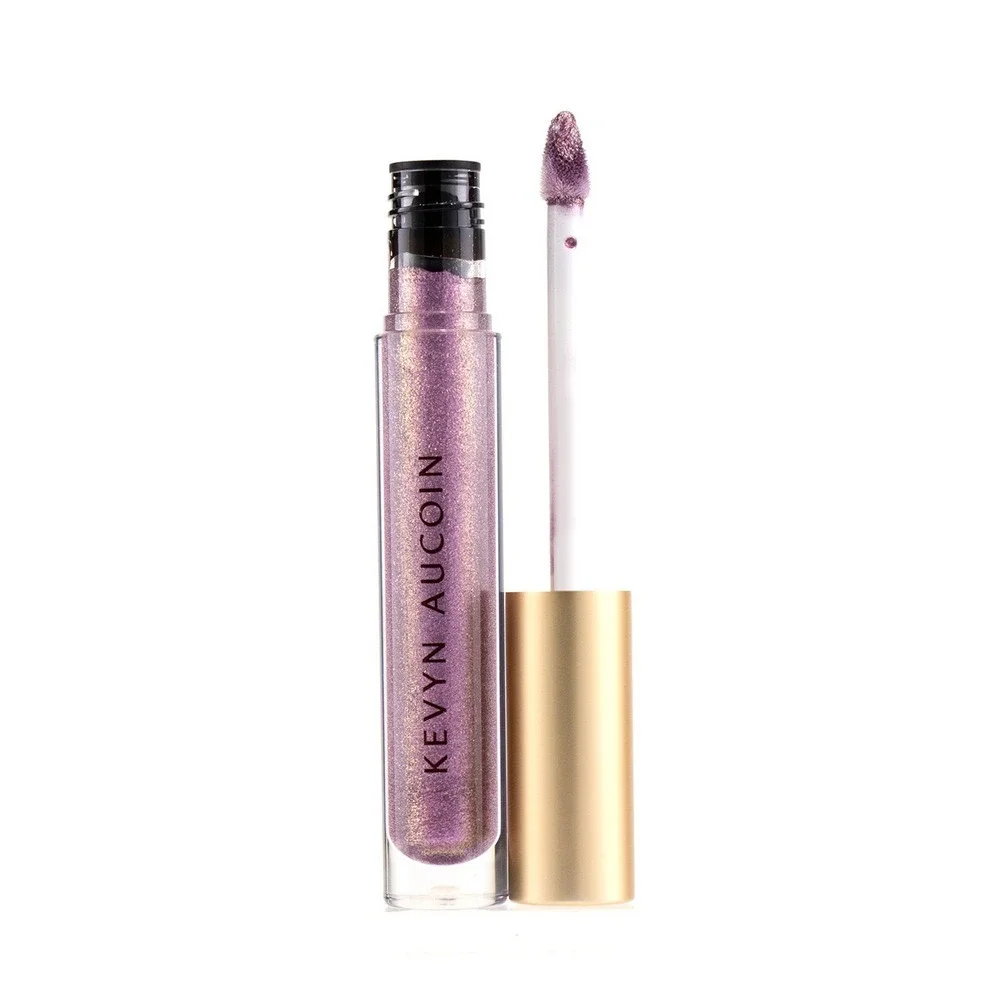 NEW Kevyn Aucoin The Molten Lip Color Molten Gems Violet Quartz Shimmer Purple